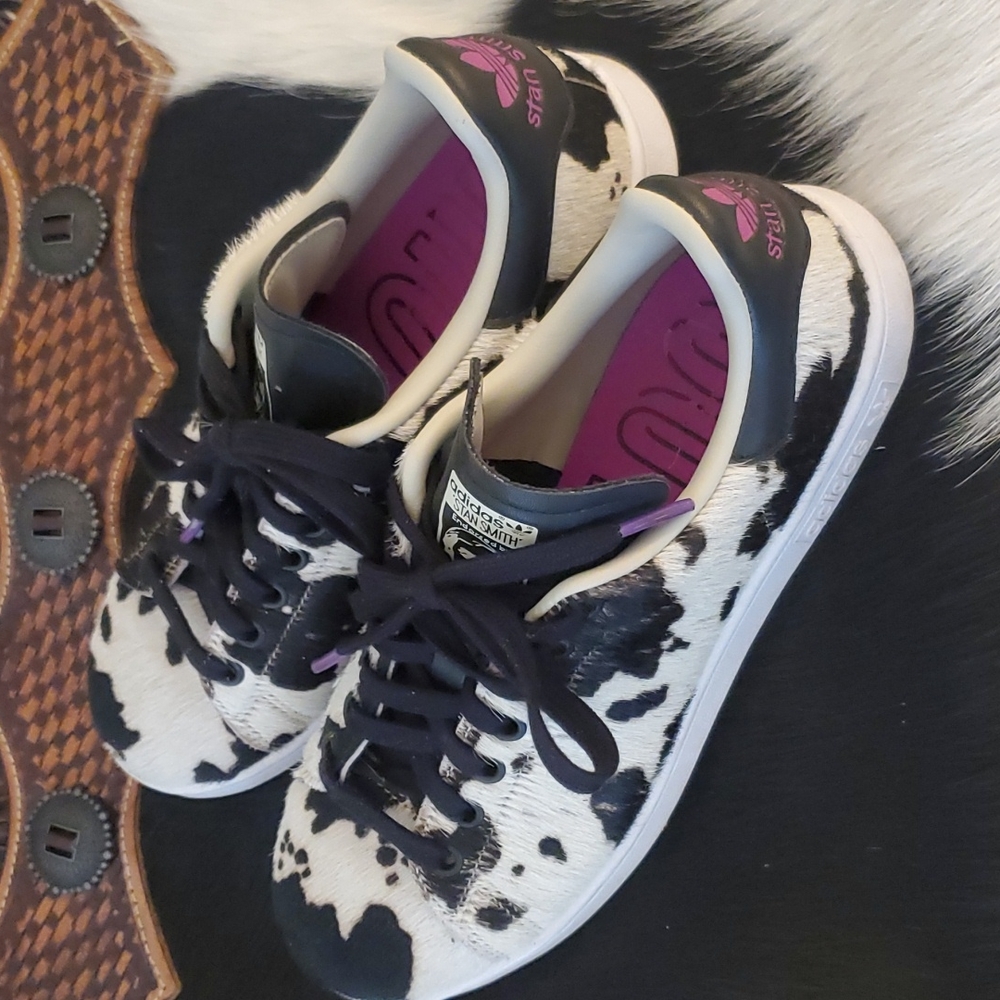 Adidas Stan Smith Cow/Calf Hair Shoes